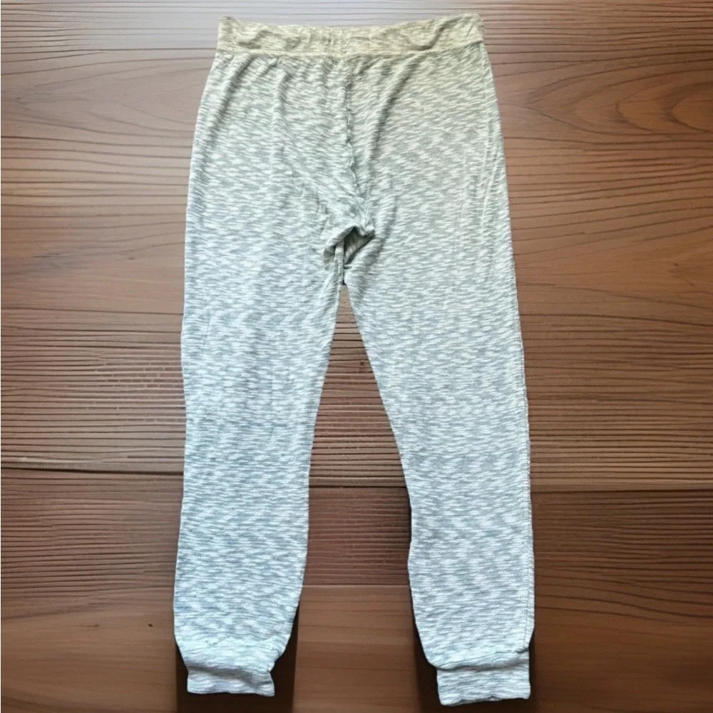ANTHROPOLOGIE + SOL ANGELES Joggers Womens Medium Heathered Aqua Textured Pants